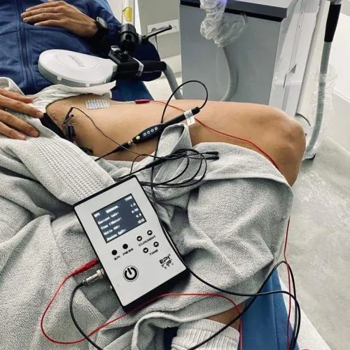 Preparación de una sesión de fisioterapia deportiva